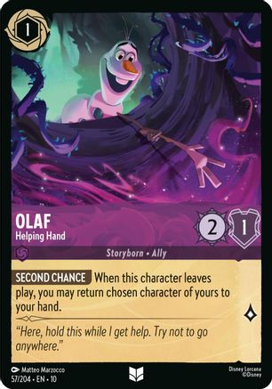 Olaf - Helping Hand (57/204) - Whispers in the Well