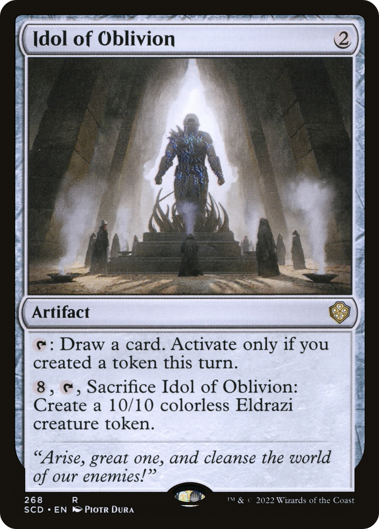 Idol of Oblivion (SCD-268) - Starter Commander Decks