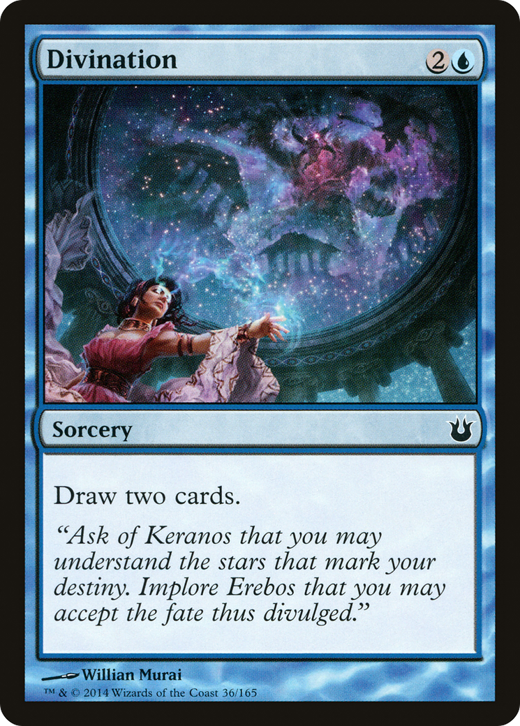 Divination (BNG-036) - Born of the Gods Foil