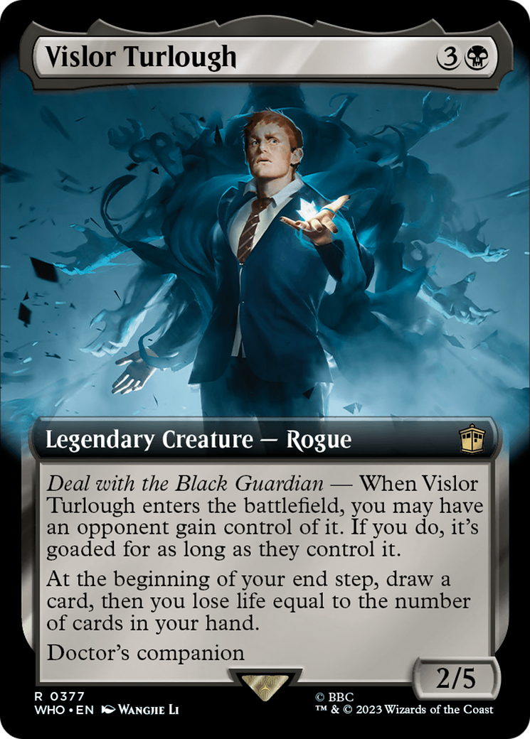 Vislor Turlough (Extended Art) (WHO-377) - Doctor Who: (Extended Art)