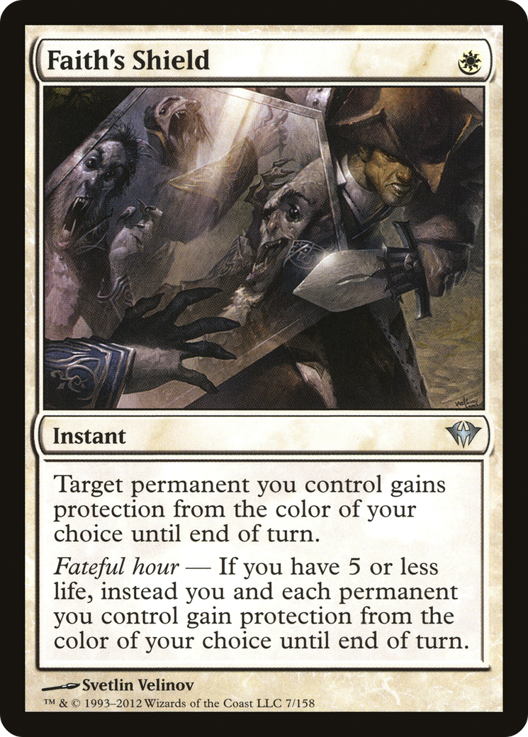 Faith's Shield (DKA-007) - Dark Ascension