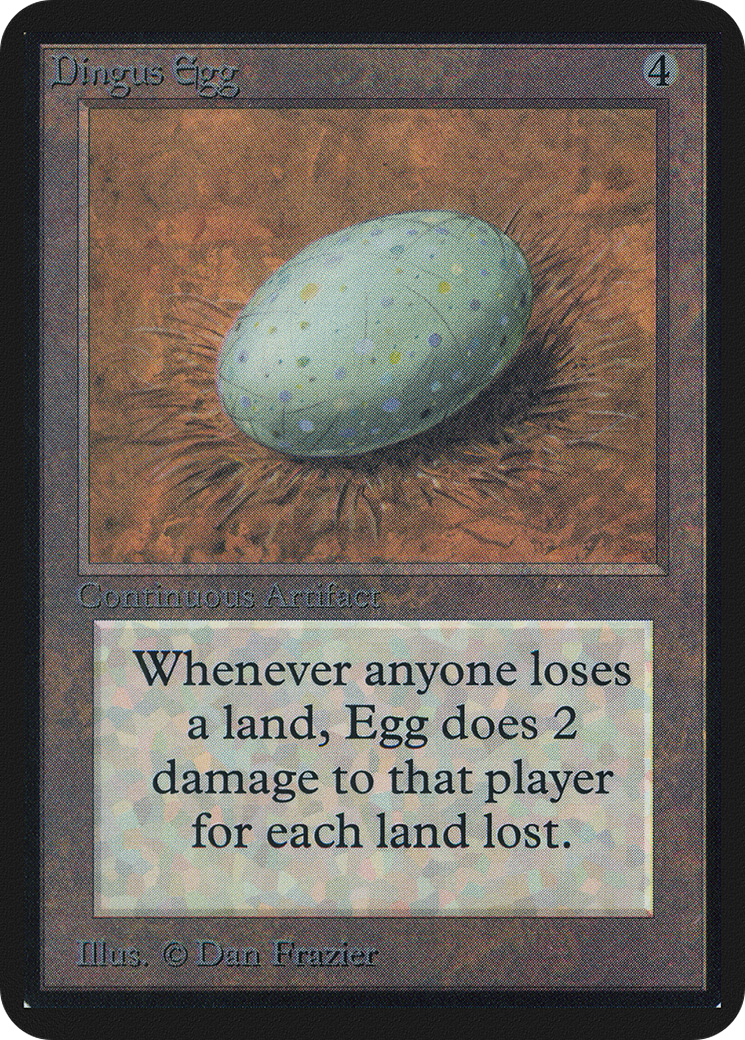 Dingus Egg (LEA-) - Limited Edition Alpha