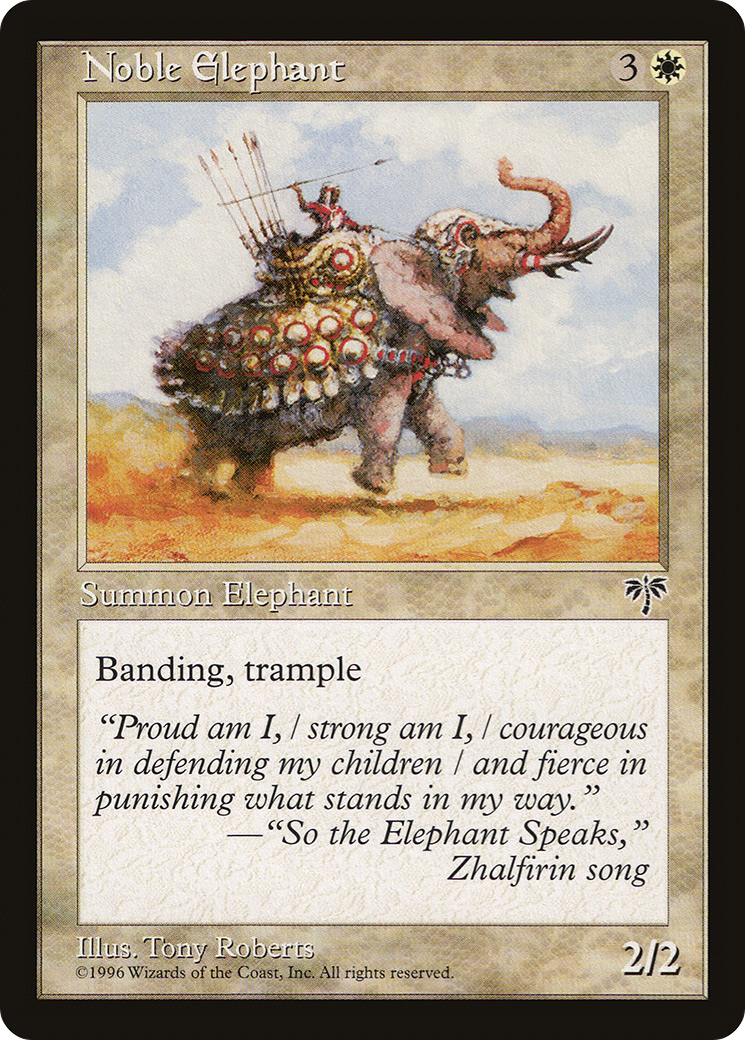 Noble Elephant (MIR-) - Mirage