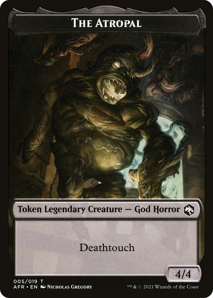 The Atropal (TAFR-005) - Adventures in the Forgotten Realms Tokens Foil