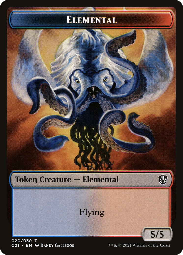 Elemental (TC21-020) - Commander 2021 Tokens