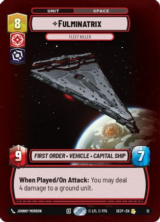 Fulminatrix - Fleet Killer  - Secrets of Power  Weekly Play Promos