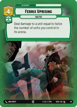 Ferrix Uprising (Foil)  - Secrets of Power  Weekly Play Promos