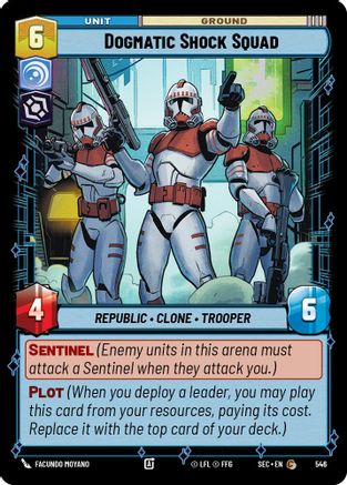 Dogmatic Shock Squad (Foil) (546) - Secrets of Power Foil