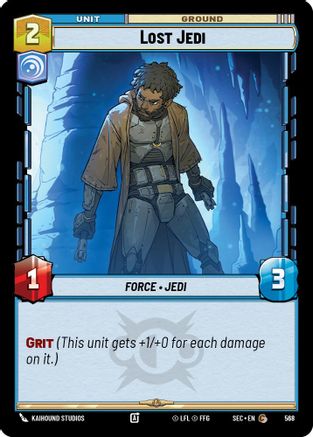 Lost Jedi (Foil) (568) - Secrets of Power Foil