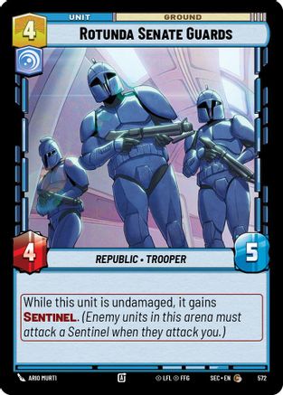 Rotunda Senate Guards (Foil) (573) - Secrets of Power Foil