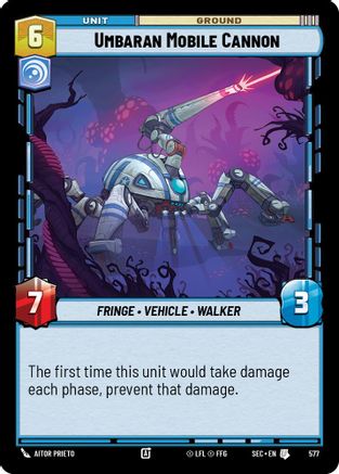 Umbaran Mobile Cannon (Foil) (577) - Secrets of Power Foil
