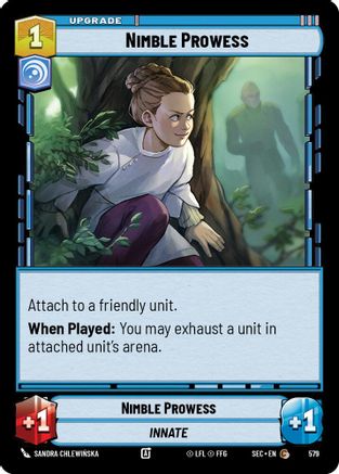 Nimble Prowess (Foil) (579) - Secrets of Power Foil