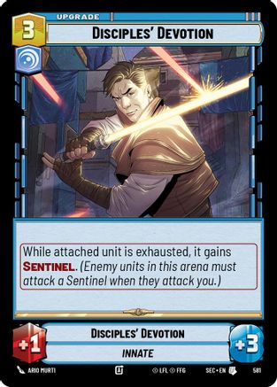 Disciples' Devotion (Foil) (581) - Secrets of Power Foil