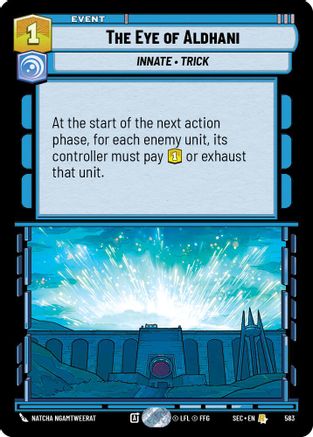 The Eye of Aldhani (Foil) (583) - Secrets of Power Foil