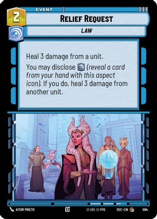 Relief Request (Foil) (584) - Secrets of Power Foil