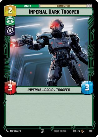 Imperial Dark Trooper (Foil) (590) - Secrets of Power Foil
