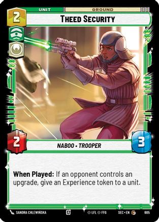 Theed Security (Foil) (605) - Secrets of Power Foil