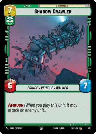 Shadow Crawler (Foil) (631) - Secrets of Power Foil