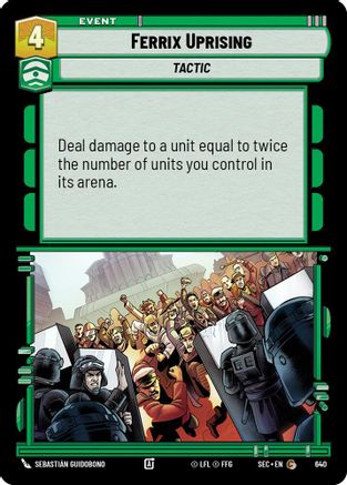 Ferrix Uprising (Foil) (640) - Secrets of Power Foil