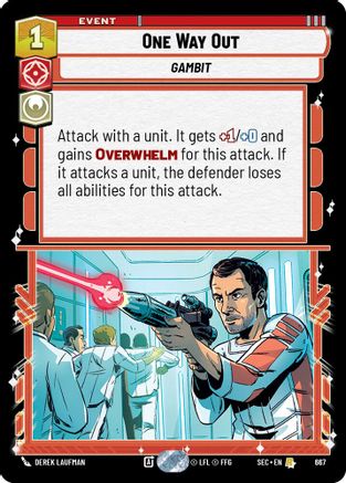 One Way Out (Foil) (667) - Secrets of Power Foil