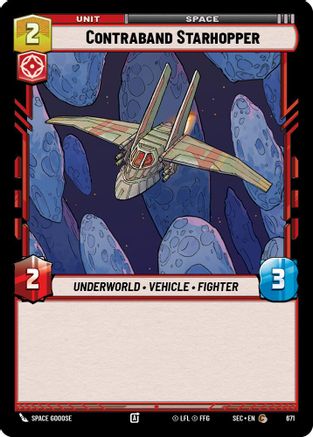 Contraband Starhopper (Foil) (671) - Secrets of Power Foil