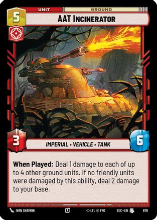 AAT Incinerator (Foil) (679) - Secrets of Power Foil