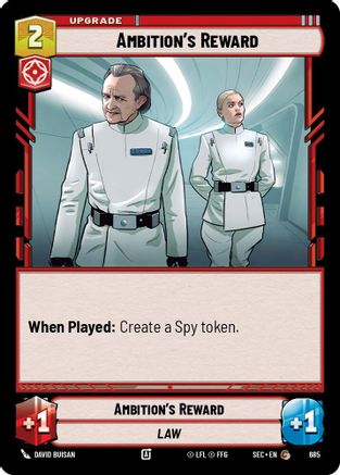 Ambition's Reward (Foil) (685) - Secrets of Power Foil