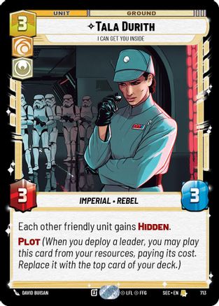 Tala Durith - I Can Get You Inside (Foil) (713) - Secrets of Power Foil