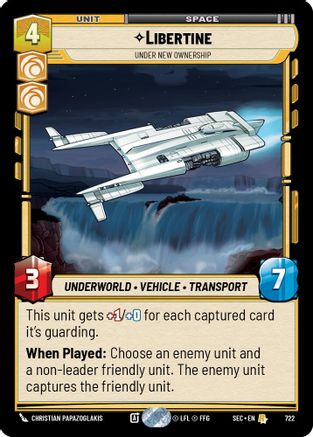 Libertine - Under New Ownership (Foil) (722) - Secrets of Power Foil