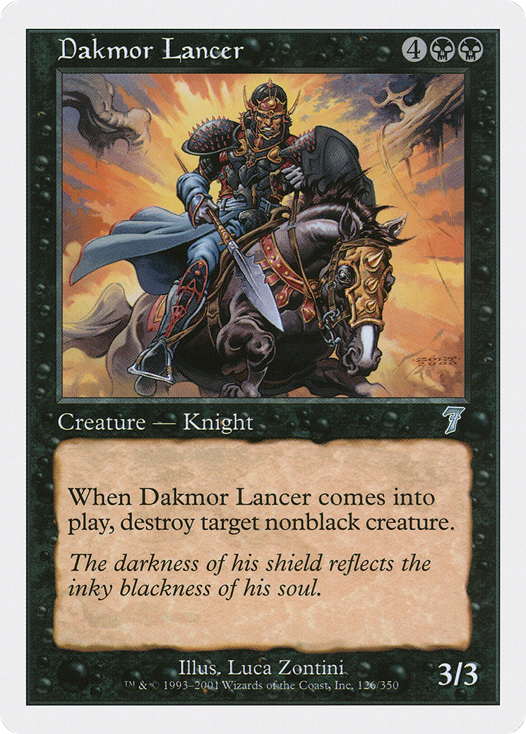 Dakmor Lancer (7ED-126) - 7th Edition