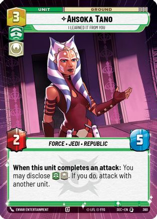 Ahsoka Tano - I Learned It from You (Hyperspace) (360) - Secrets of Power