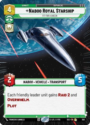 Naboo Royal Starship - Fit For A Queen (Hyperspace) (363) - Secrets of Power