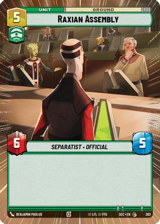 Raxian Assembly (Hyperspace) (382) - Secrets of Power