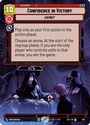 Confidence in Victory (Hyperspace) (409) - Secrets of Power