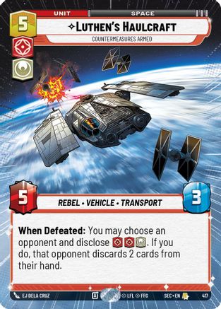 Luthen's Haulcraft - Countermeasures Armed (Hyperspace) (417) - Secrets of Power