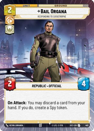 Bail Organa - Responding to Catastrophe (Hyperspace) (462) - Secrets of Power