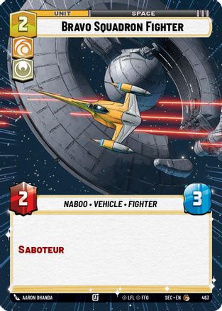 Bravo Squadron Fighter (Hyperspace) (463) - Secrets of Power