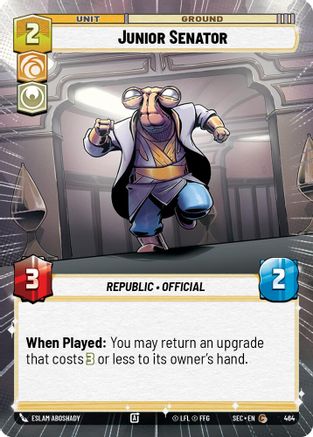 Junior Senator (Hyperspace) (464) - Secrets of Power