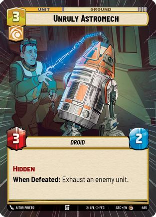 Unruly Astromech (Hyperspace) (485) - Secrets of Power