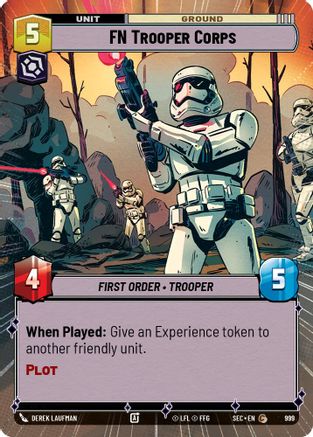 FN Trooper Corps (Hyperspace Foil) (999) - Secrets of Power Foil