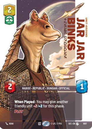 Jar Jar Binks - Mesa Propose (Prestige) (1057) - Secrets of Power