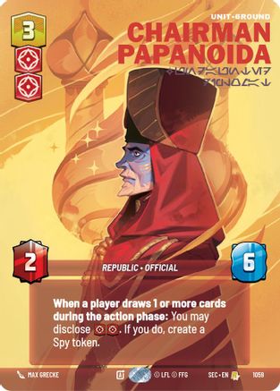 Chairman Papanoida - Undaunted Diplomat (Prestige) (1059) - Secrets of Power