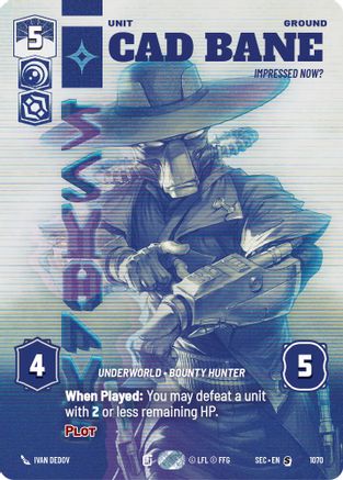 Cad Bane - Impressed Now? (Prestige) (1070) - Secrets of Power
