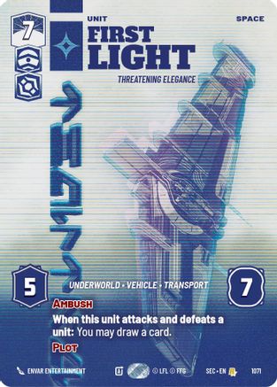 First Light - Threatening Elegance (Prestige) (1071) - Secrets of Power