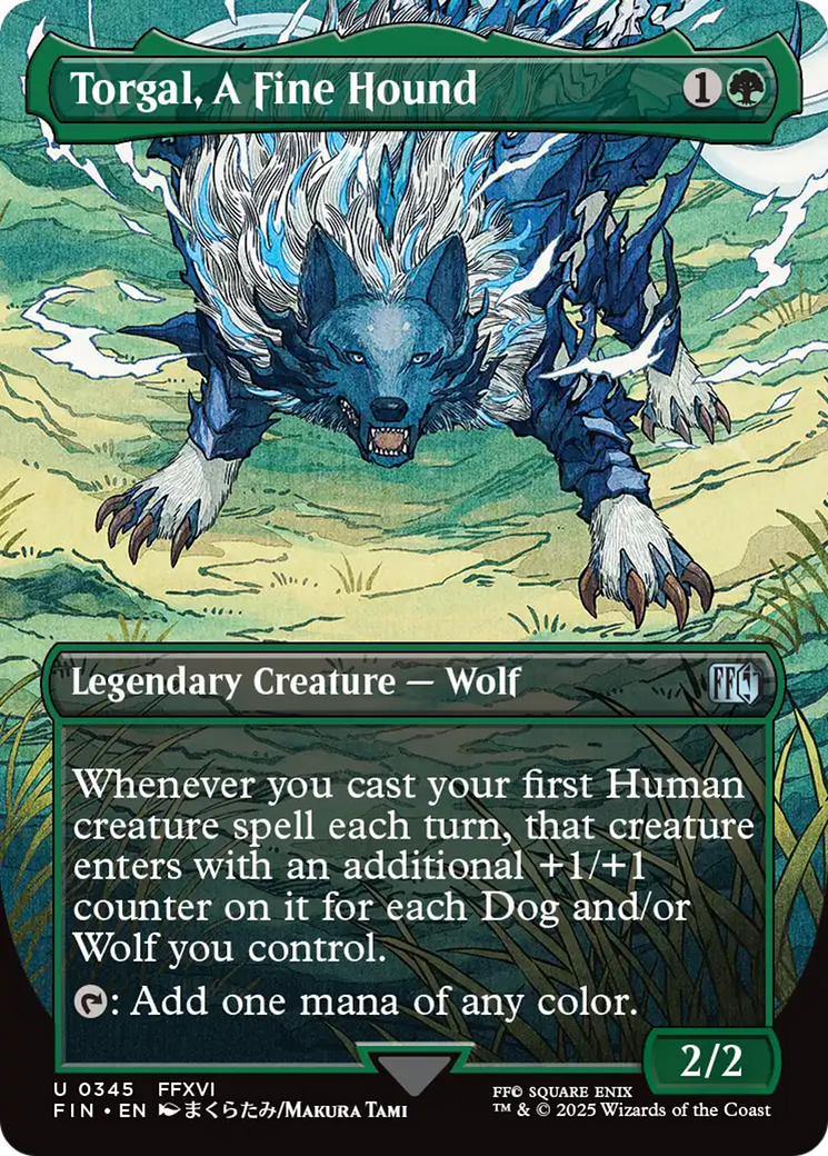 Torgal, A Fine Hound (Borderless) (FIN-345) - FINAL FANTASY (Borderless)