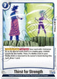 Thirst for Strength (FB08-048) - Saiyans Pride Holofoil