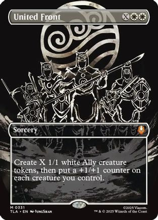 United Front (Borderless) (TLA-331) - Avatar: The Last Airbender