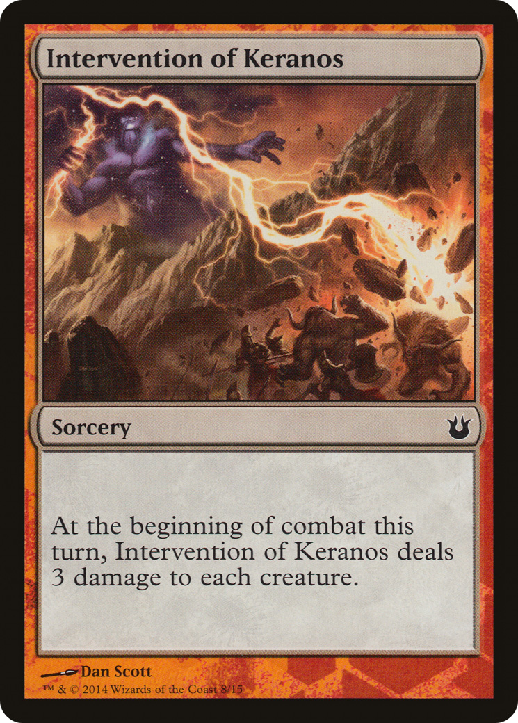 Intervention of Keranos (HERO-) - Battle the Horde