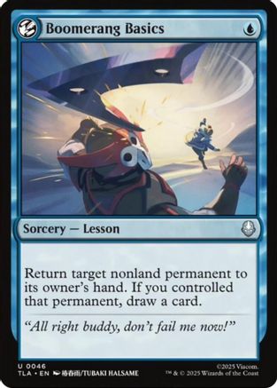 Boomerang Basics (TLA-046) - Avatar: The Last Airbender Foil