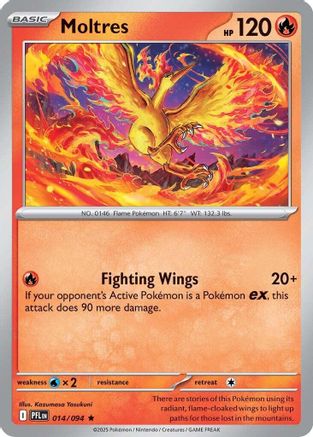 Moltres 014  ME02 Phantasmal Flames - Uncommon